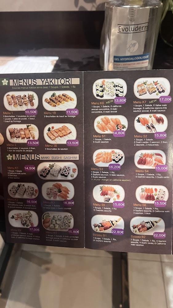 Japon Sakura - Menu Image 1